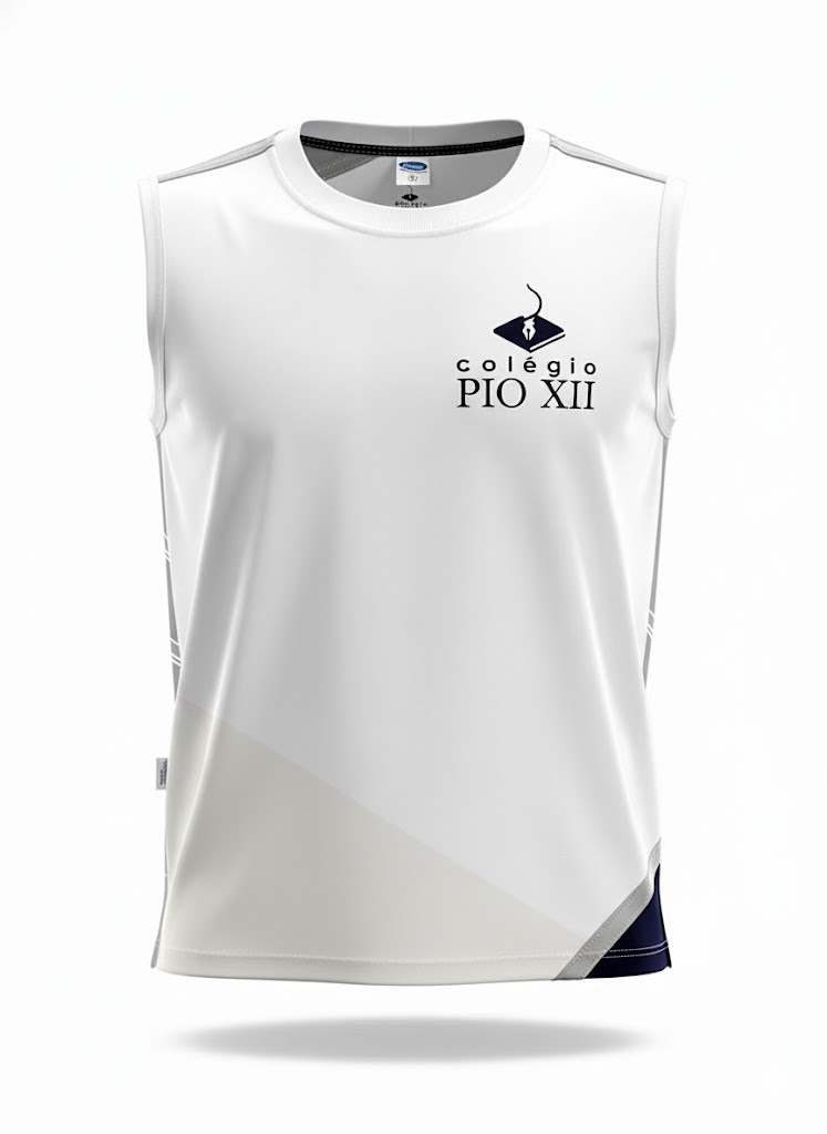 Pio XII camiseta ensino medio